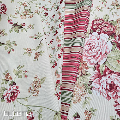 Dekorační látka CAÉSAR MALÝ KVĚT