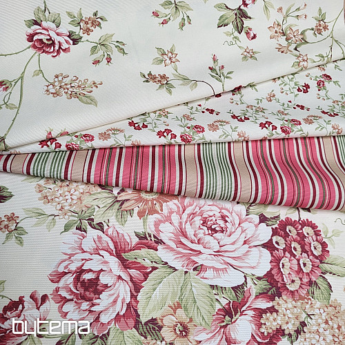 Dekorační látka CAÉSAR MALÝ KVĚT