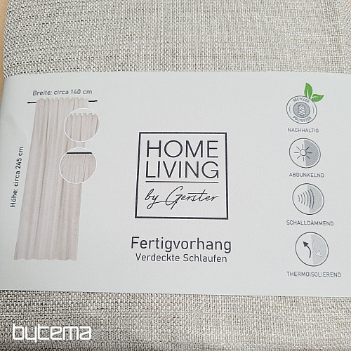 Luxusní hotový závěs HOME LIVING béžová