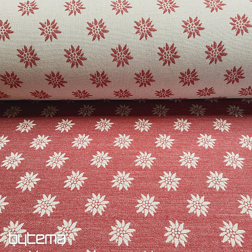 Luxusní dekorační látka PROTĚŽ ALPSKÁ