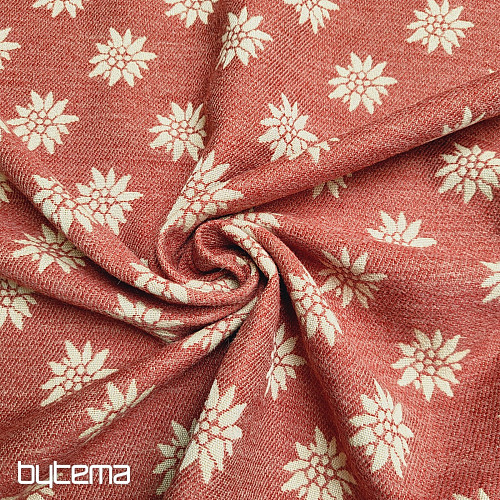 Luxusní dekorační látka PROTĚŽ ALPSKÁ