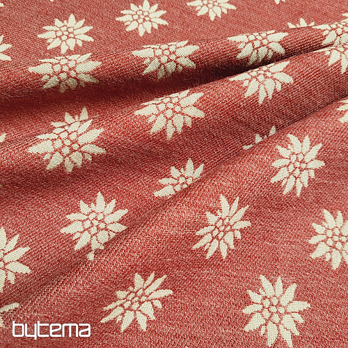 Luxusní dekorační látka PROTĚŽ ALPSKÁ