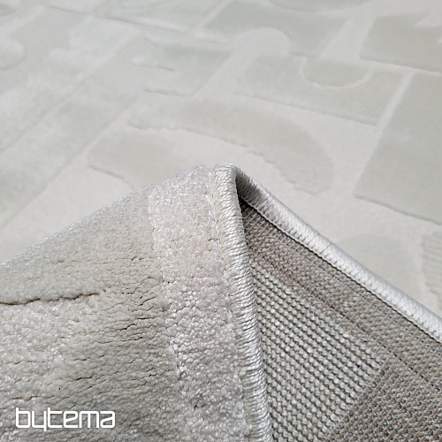 Kusový koberec BOHO geometrie světlý
