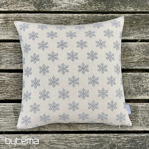 Luxusní dekorační povlak VLOČKY ŠEDÉ B