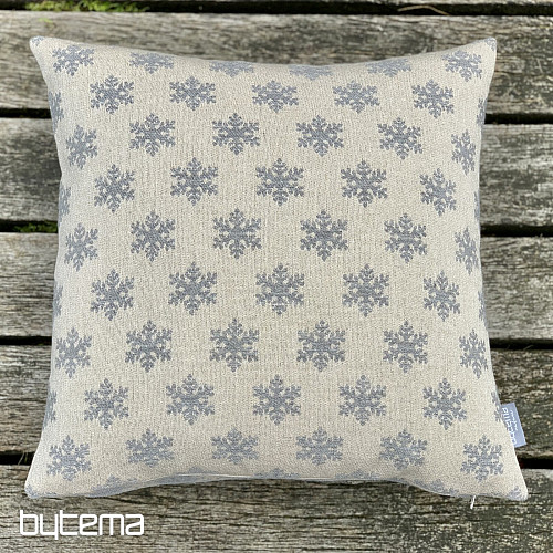 Luxusní dekorační povlak VLOČKY ŠEDÉ B