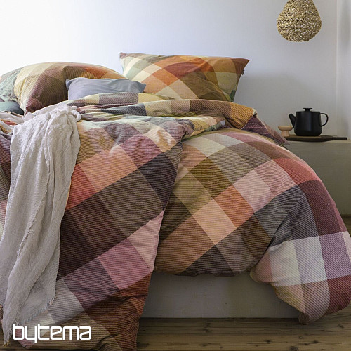 IRISETTE luxusní flanelové povlečení ZOBEL 8631-90 MULTI