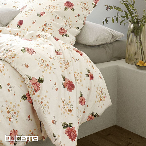 Luxusní flanelové povlečení IRISETTE KOALA 8627-60 RŮŽE ČERVENÁ