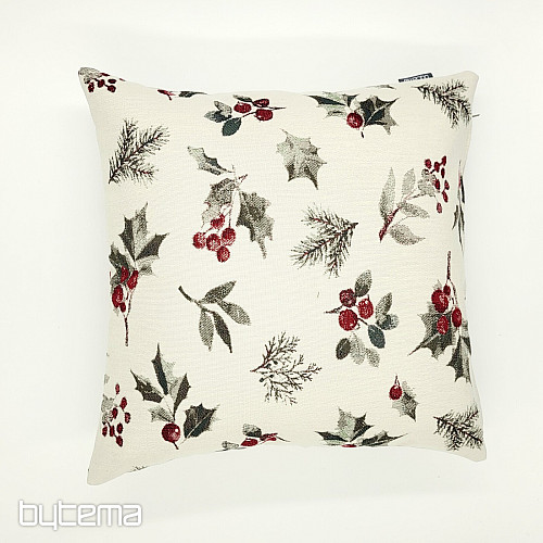 Vánoční dekorační povlak CESMÍNA ŠEDÁ