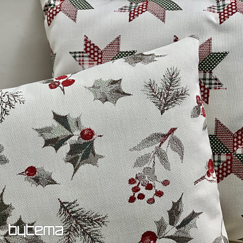 Vánoční dekorační povlak CESMÍNA ŠEDÁ