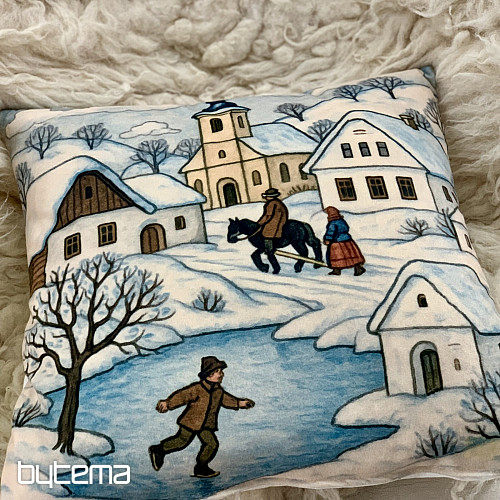 Vánoční dekorační povlak NÁVES V ZIMĚ