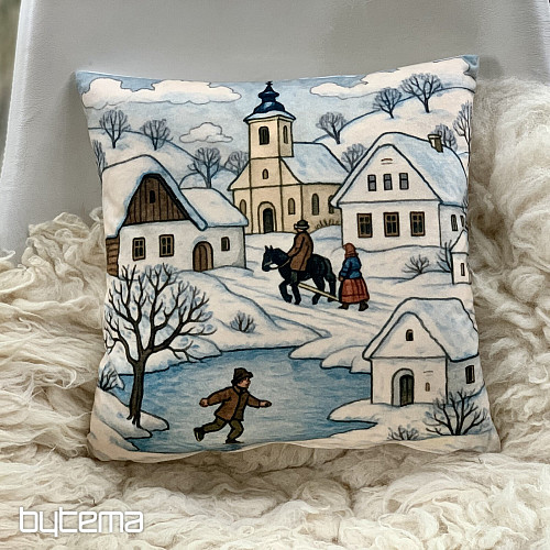 Vánoční dekorační povlak NÁVES V ZIMĚ