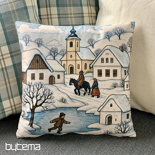 Vánoční dekorační povlak NÁVES V ZIMĚ