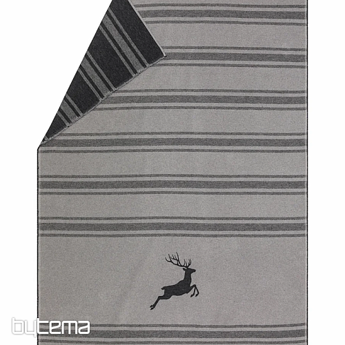 Deka DF LUCA JELENÍ SKOK ŠEDÁ