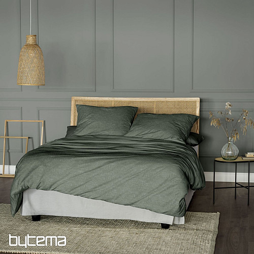 Luxusní flanelové povlečení IRISETTE KOALA 8544-30 zelená