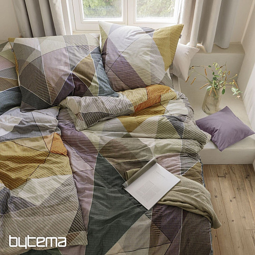 IRISETTE luxusní bavlněný satén WAVE 8639-90 MULTI