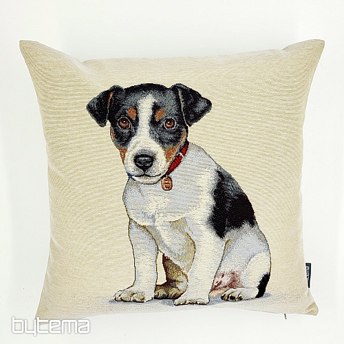 Gobelínový povlak na polštář JACK RUSSEL TERIER