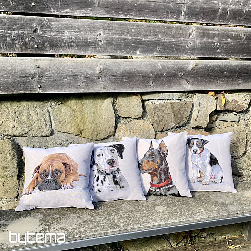 Gobelínový povlak na polštář JACK RUSSEL TERIER