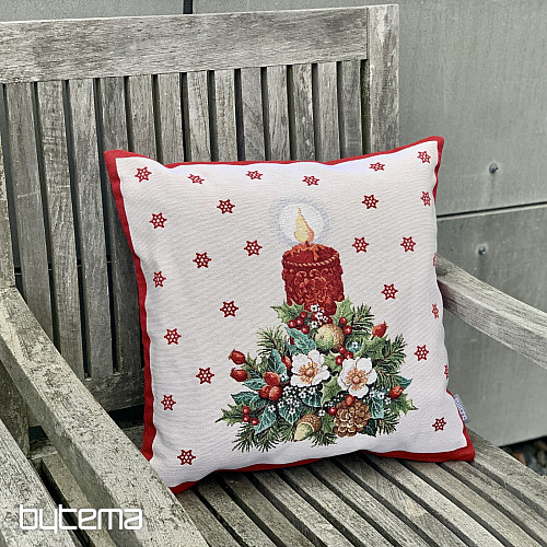 Vánoční gobelínový povlak VÁNOČNÍ SVÍČKA II