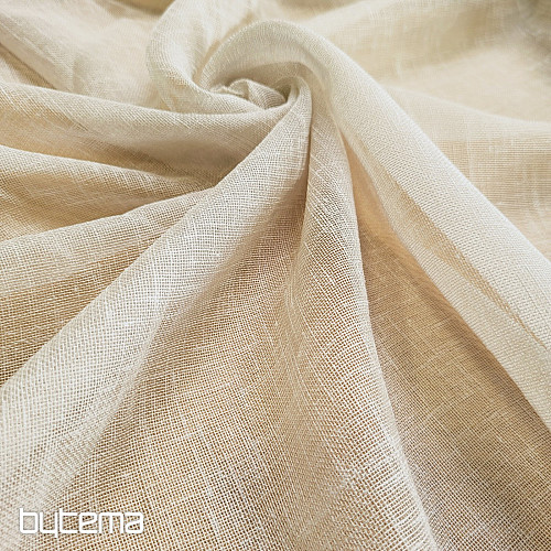 Luxusní záclona GERSTER 11334 šedobéžová