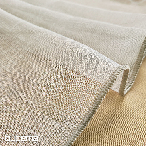 Luxusní záclona GERSTER 11334 šedobéžová