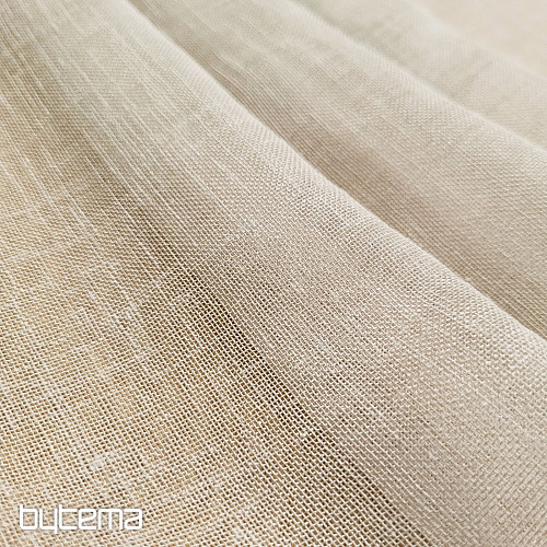 Luxusní záclona GERSTER 11334 šedobéžová