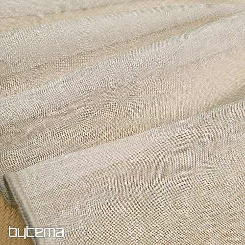 Luxusní záclona GERSTER 11334 šedobéžová