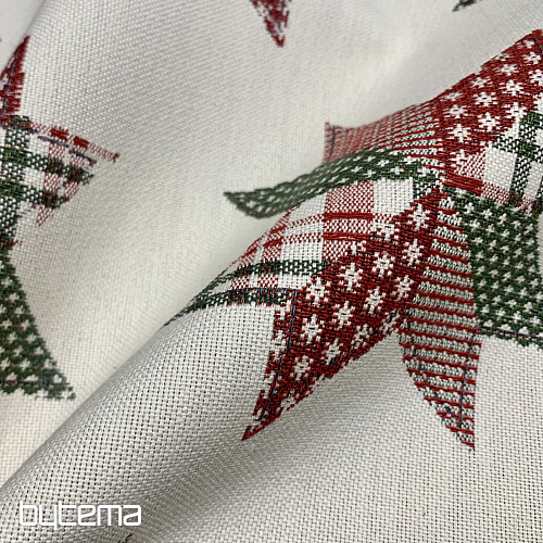 Vánoční ubrus a šál HVĚZDA SHELLEY