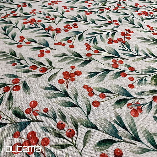 Dekorační ubrus VÁNOČNÍ BOBULE