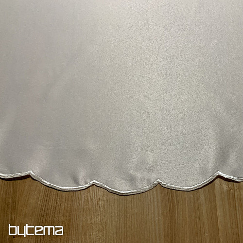 Kulatý ubrus TEFLON SMETANOVÝ