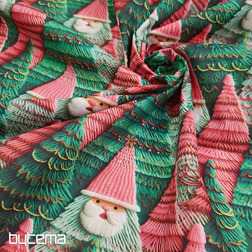 Bavlněná látka VÁNOČNÍ ARTUR