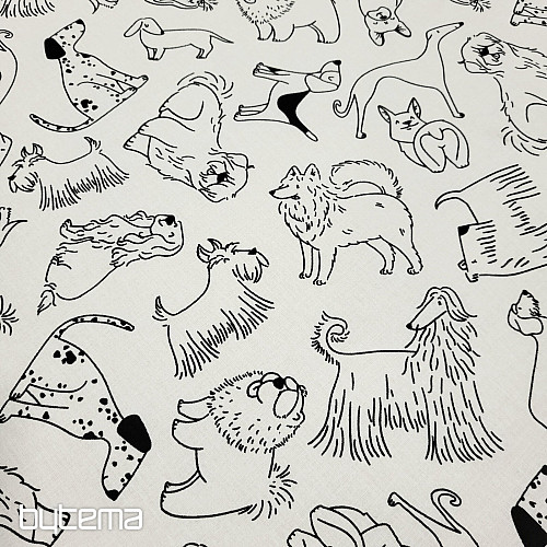 Látka na malování PSI