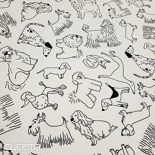 Látka na malování PSI