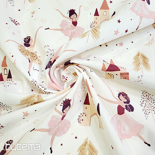 Bavlněná látka TANEČNICE