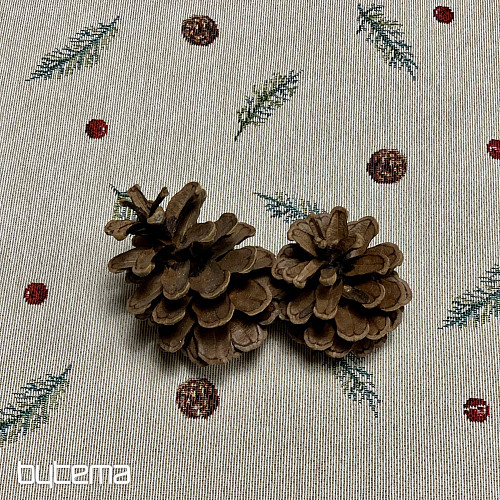 Vánoční gobelínový ubrus kulatý ZIMNÍ PTÁČEK