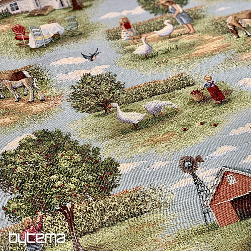 Gobelínový ubrus a šál VENKOV