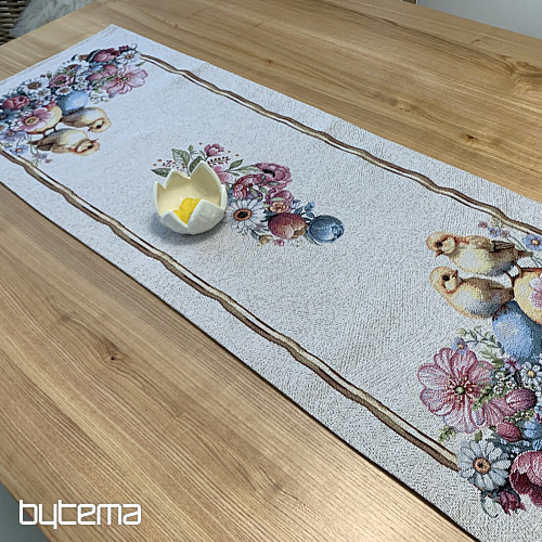 Gobelínový ubrus a šál SVÁTKY JARA