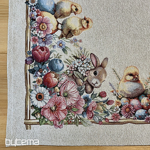 Gobelínový ubrus a šál SVÁTKY JARA