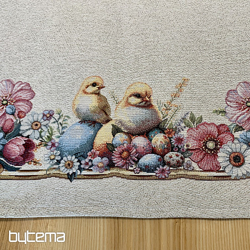 Gobelínový ubrus a šál SVÁTKY JARA