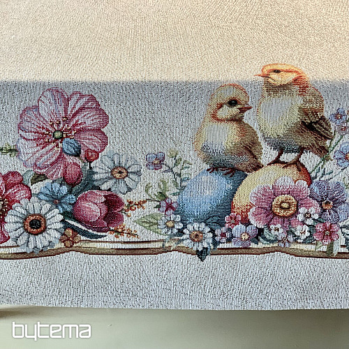 Gobelínový ubrus a šál SVÁTKY JARA