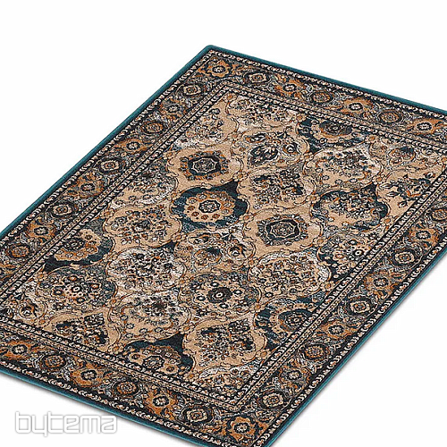 Luxusní vlněný koberec  ISFAHAN Forenza smaragd/emerald