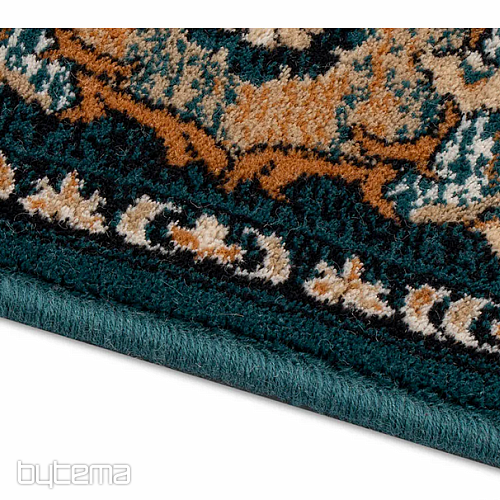Luxusní vlněný koberec  ISFAHAN Forenza smaragd/emerald