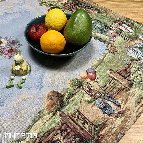 Gobelínový ubrus a šál VELIKONOČNÍ CESTA