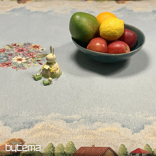 Gobelínový ubrus a šál VELIKONOČNÍ CESTA