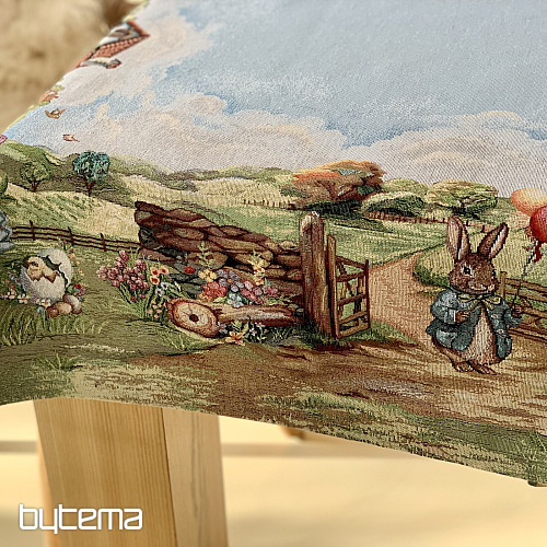 Gobelínový ubrus a šál VELIKONOČNÍ CESTA