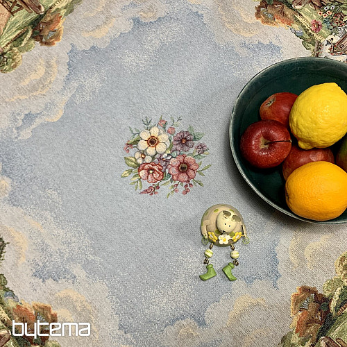 Gobelínový ubrus a šál VELIKONOČNÍ CESTA