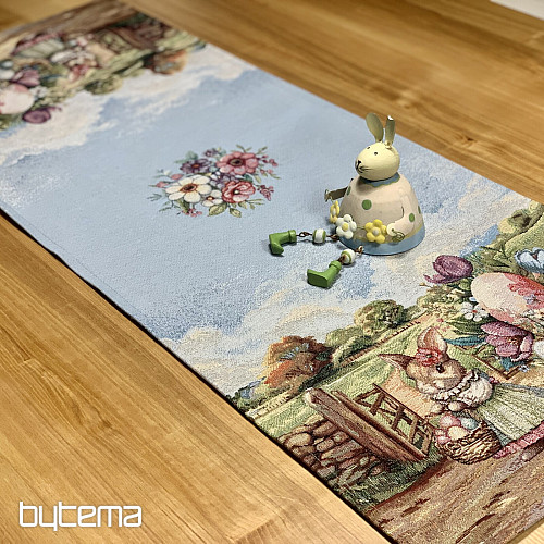 Gobelínový ubrus a šál VELIKONOČNÍ CESTA