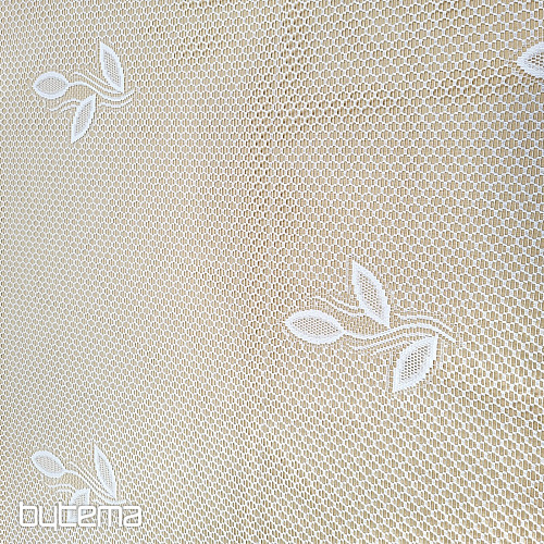 Žakárová záclona LÍSTKY II