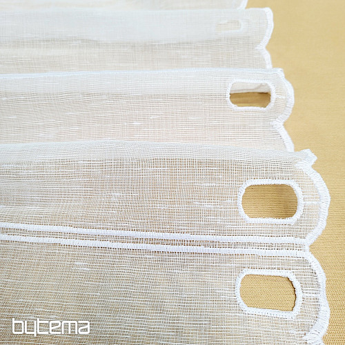 Vitrážová záclona KVĚTY ŽLUTÉ