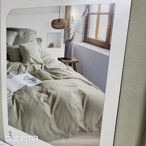 IRISETTE luxusní bavlněný satén PARIS 8000-32 ŠALVĚJVÁ