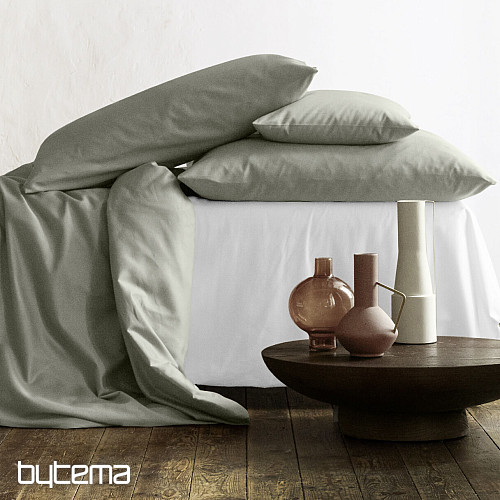 IRISETTE luxusní bavlněný satén PARIS 8000-32 ŠALVĚJOVÁ